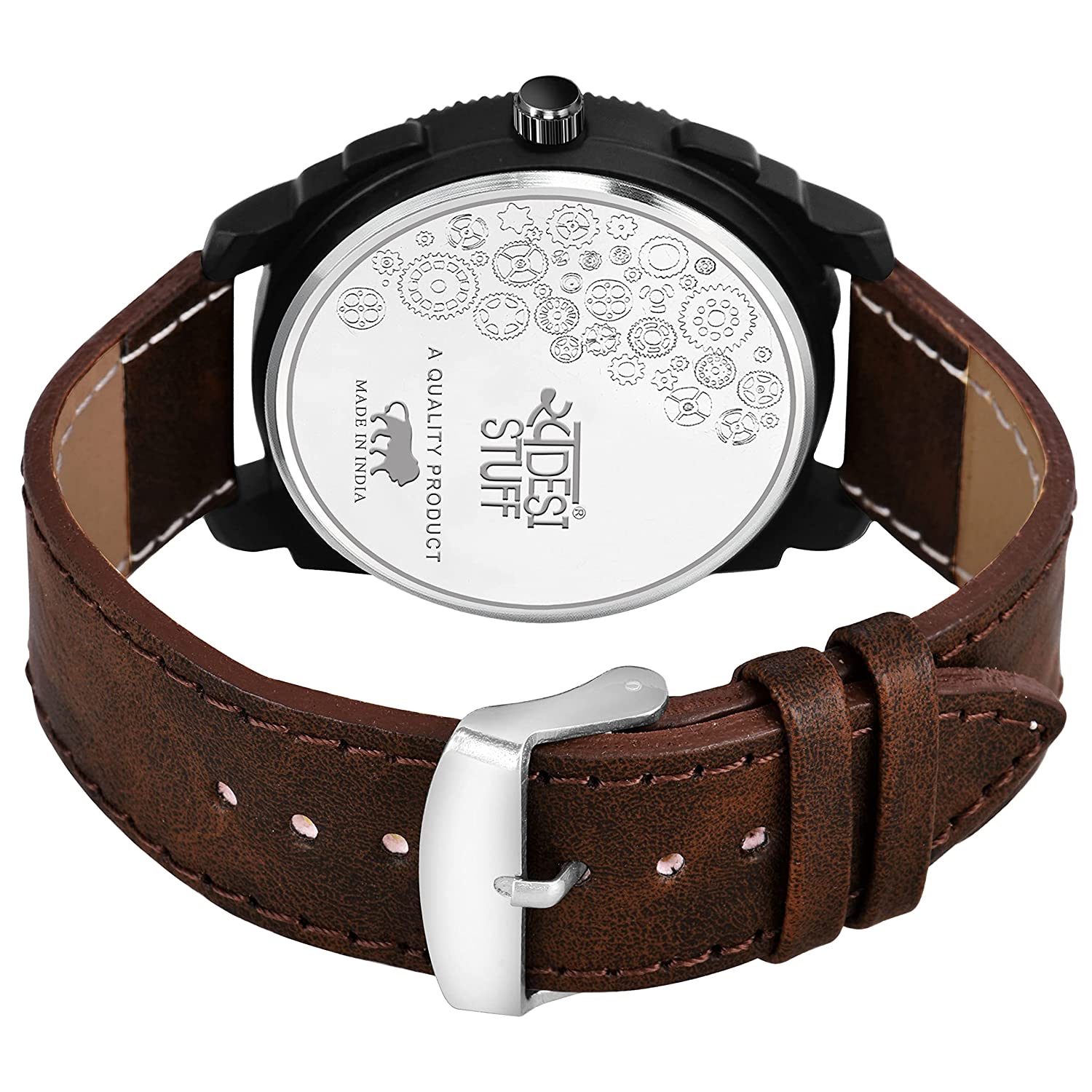 Crystalline Charm - Brown - Premium & Luxurious Watch For Men
