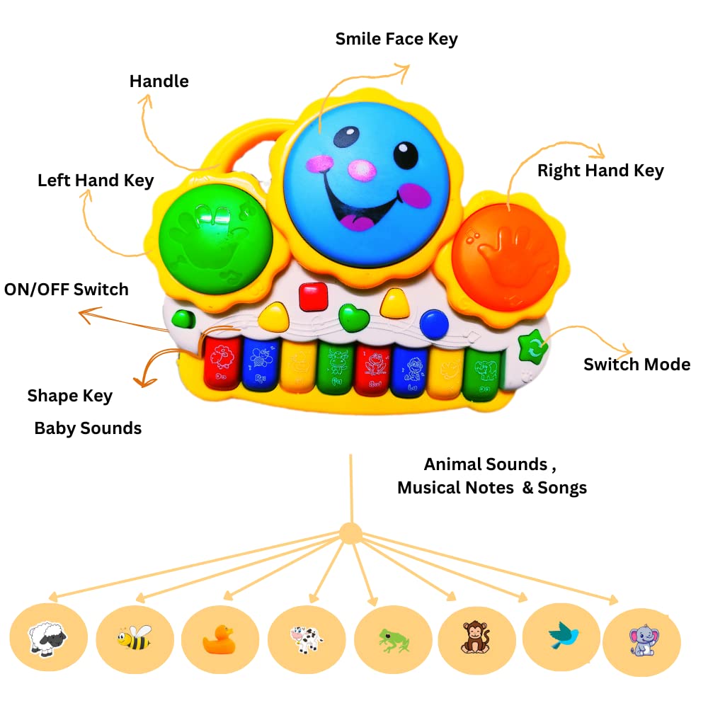 Drum keyboard musical sales toys