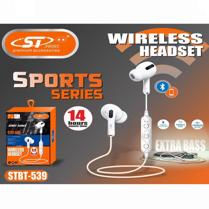 St prime bluetooth earphone price sale